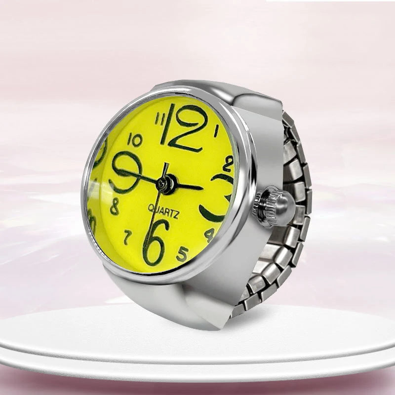 Roman Numeral Punk Gothic Finger Clock Jewelry
