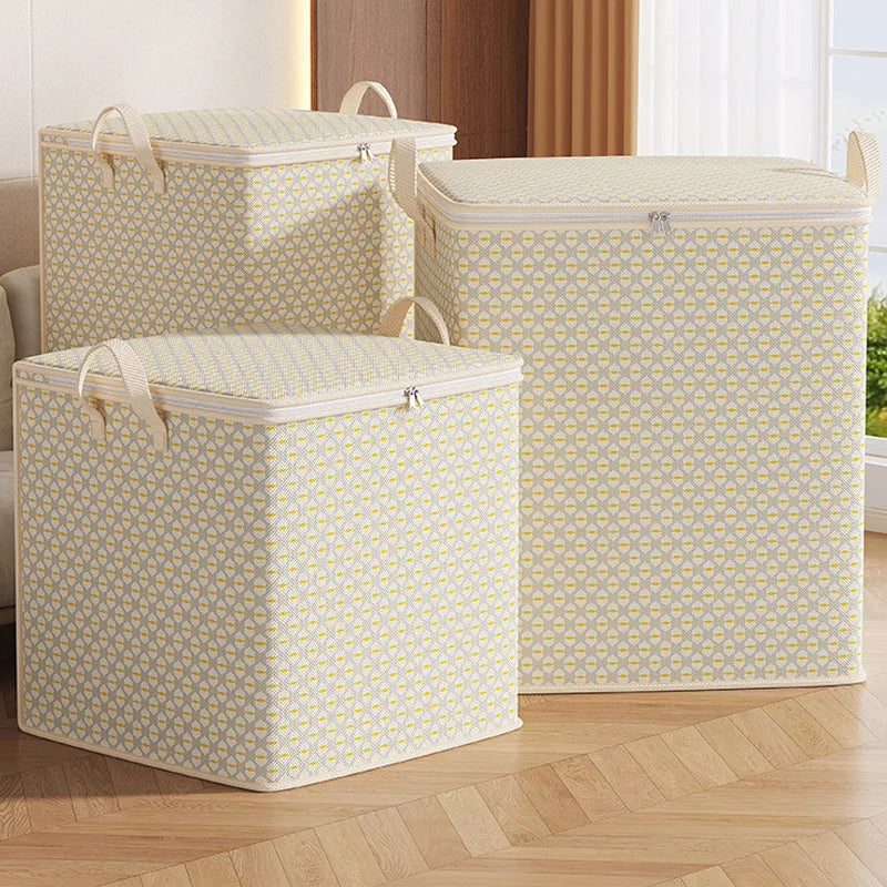 Bag Non-Woven Fabric Home Storage Organizer Dust-Proof Moving Storage Quilt Bag alternate view