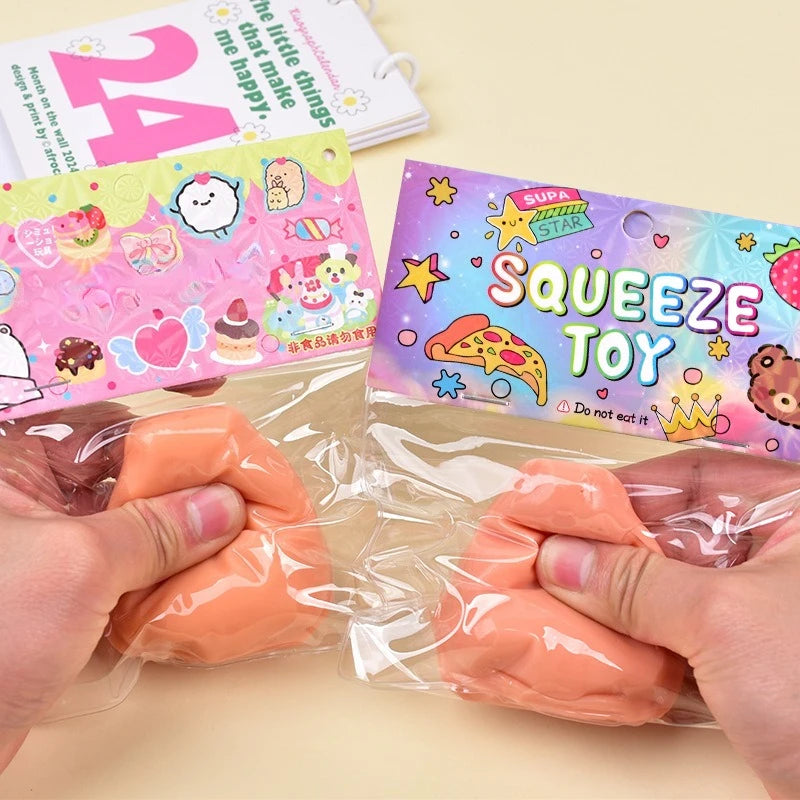 Funny Pimple Popper Squeeze Toy | Low Rebound Fidgets for Stress Relief additional angle
