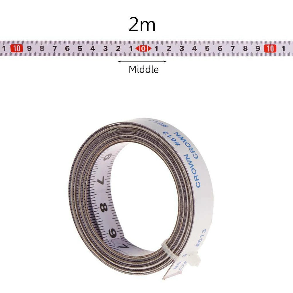 1Pcs Tape Measure 1/2/3/5M 13MM Adhesive- Rulers Woodworking Measuring Ruler Sewing Tail detail view