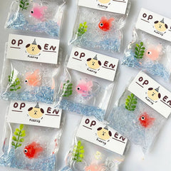 Kawaii Little Goldfish Squeeze Toy Slow Rebound Stress Relief Toys Cute Water-like Bu alternate view