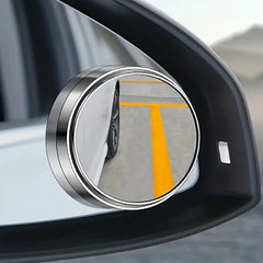 Wide-Angle Blind Spot Mirrors Adjustable Pair | Reversing Rearview alternate view