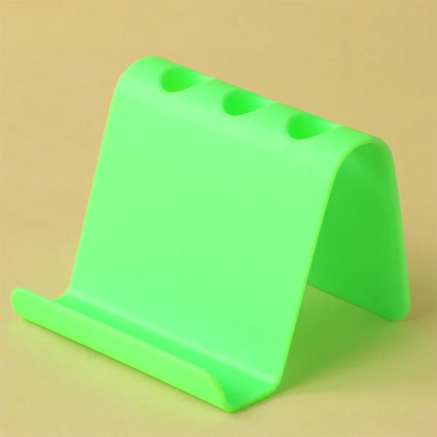 Mini Portable Kitchen Phone Holder Universal Movable Mini Lazy Bracket Fashion Convenience Cellphone Tablet Mount Plastic Stand