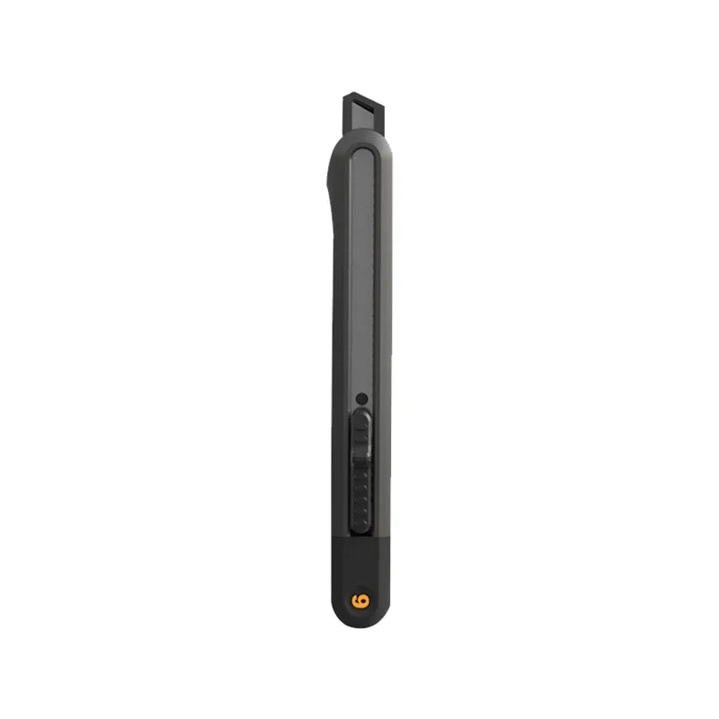 Tool Retractable Push Button Self-Locking Paper Cutting Utility Knife Office close-up view