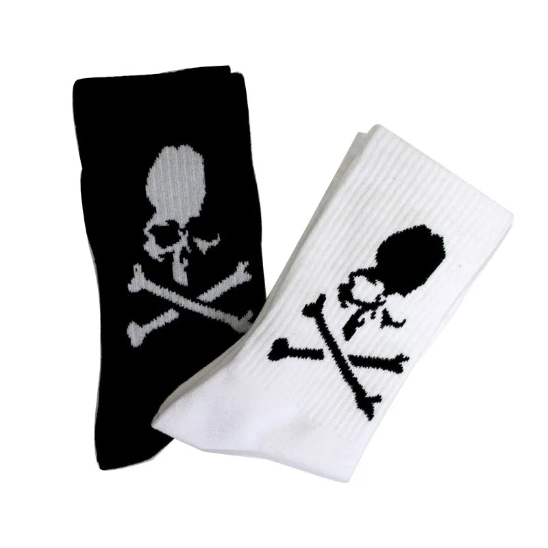Women skateboard socks Halloween bone Long Socks Basketball Socks