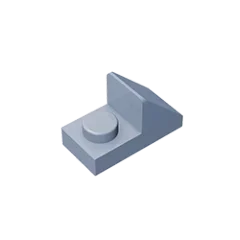 Gobricks GDS-832 Slope 45 2x1 with 2/3 Cutout | Compatible Building Block for DIY lifestyle view