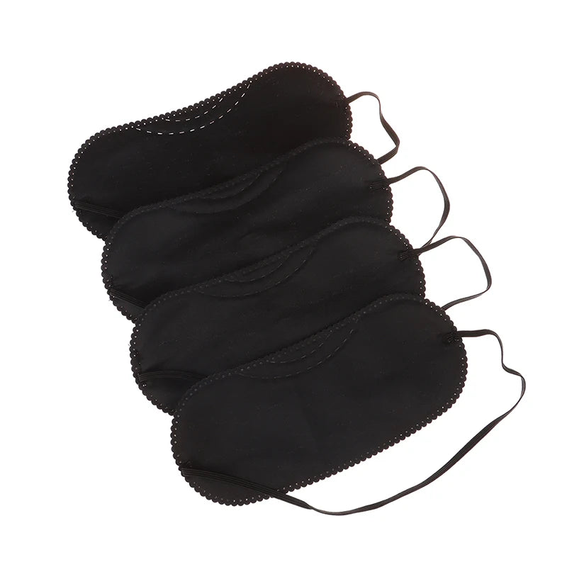 Sleep Eye Mask for Men Women | 10 Pack Travel Eyeshade close-up view