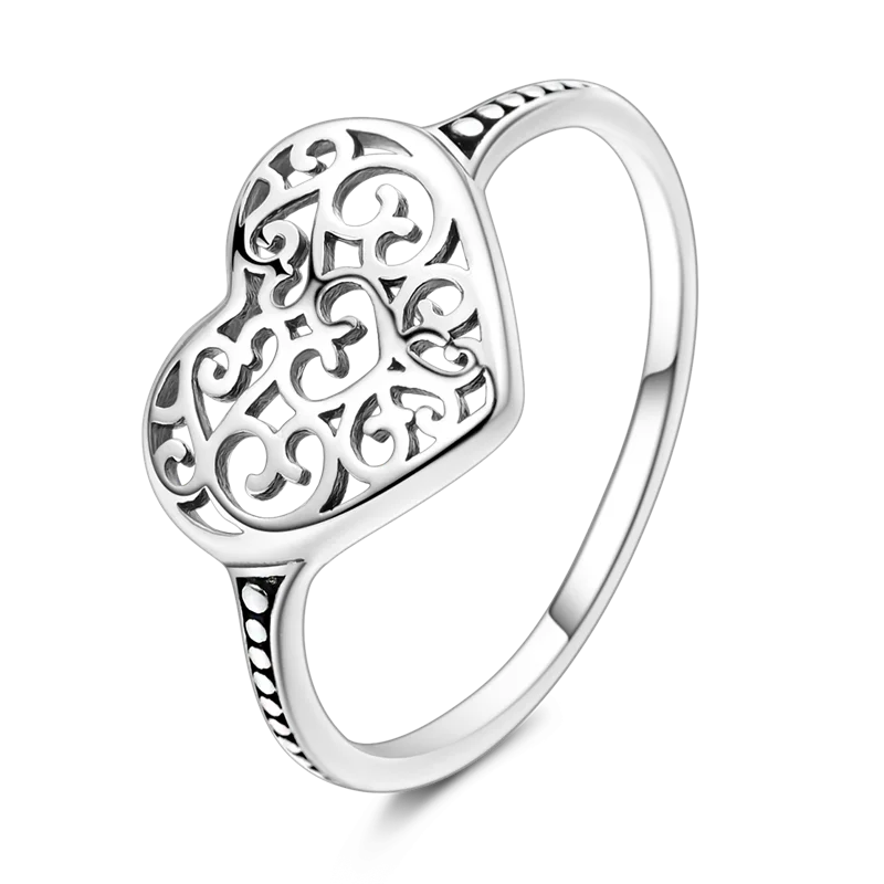 Daisy 925 Sterling Silver Wedding Ring | Sparkling Zircon Engagement Jewelry close-up view