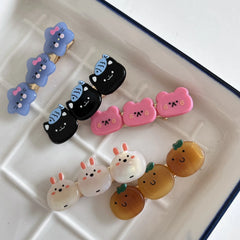 Cute Hair Clip Creative Small Animal Side Hair Clip Internet Celebrity Duckbill Clip alternate view
