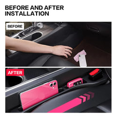 Car Seat Gap Filler Console Organizer 2PCS