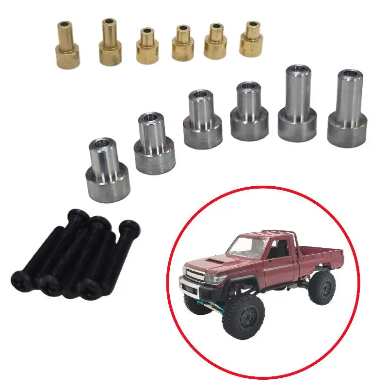 MN82 Metal Shell Raise Column Heightening Bracket for Big Wheel Car