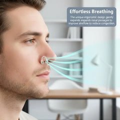 Silicone Anti Snore Nose Clip | Nasal Dilator for Better Sleep alternate view
