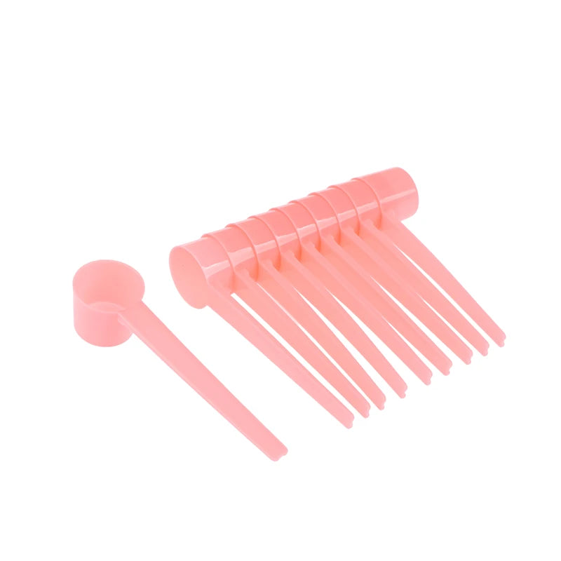 10 Piece Measuring Spoon Set | 5g Coffee and Protein Powder Scoops close-up view