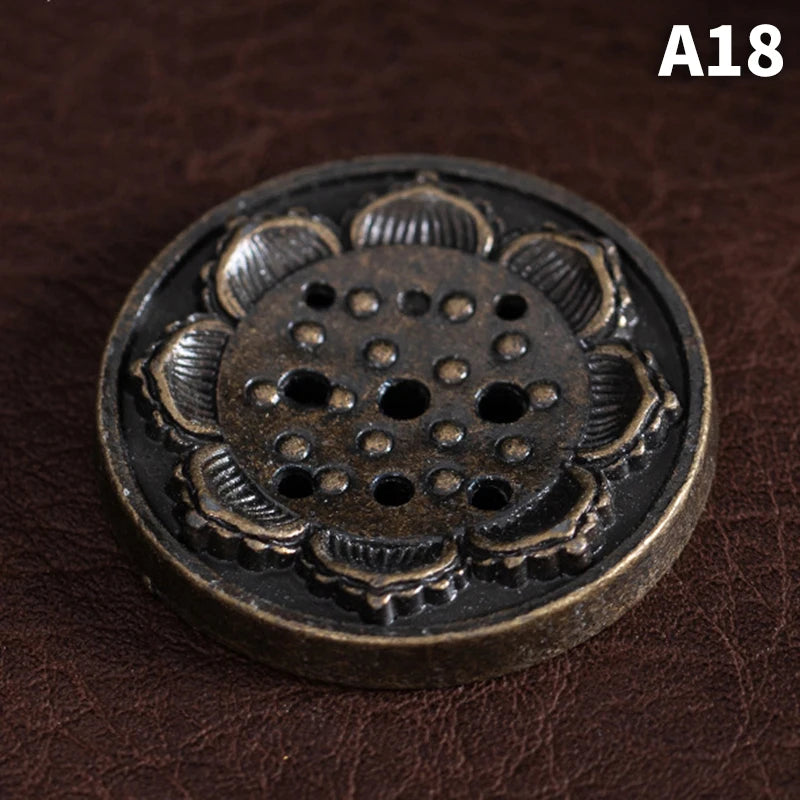 Dragon Turtle Incense Holder | Brass Alloy Incense Burner with Snail Sculpture close-up view