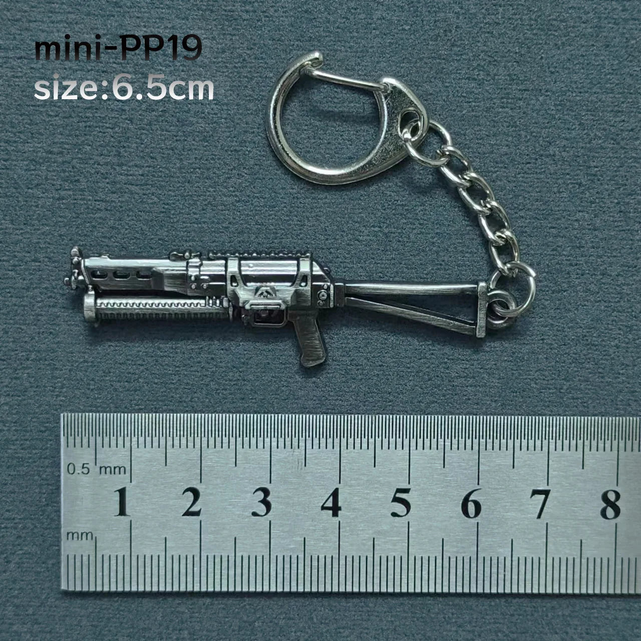 Mini Keychain Pendant Peace Elite 98k Alloy Gun Model PUBG Battlefield Boy Toy Handso alternate view