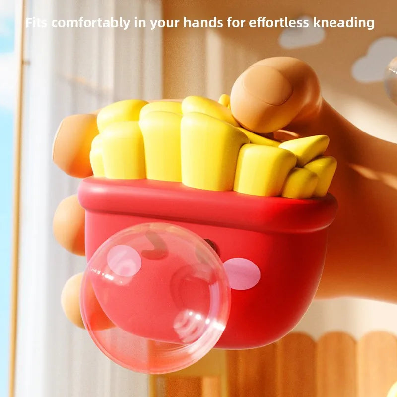 Cute Food Series Spitting Bubbles Squishy Toys | Stress Relief Sensory Fidget for Adu alternate view