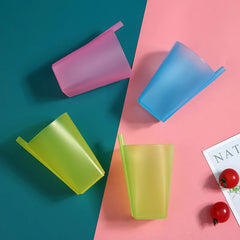 Children Infant Baby Sip Cup With Built In Straw Mug Drink Plastic Integrated Straw C alternate view