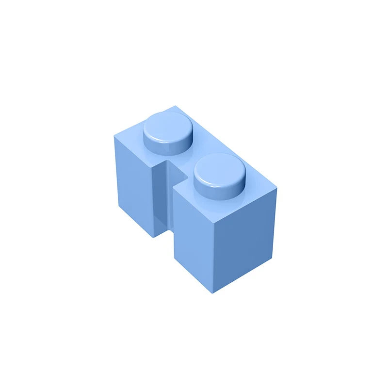 Gobricks GDS-798 Brick 1x2 with Groove | Compatible Building Block for DIY Sets additional angle