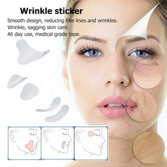 Facial Anti Wrinkle Tape Pads | V-Shape Face Lift and Skin Care Set detail view