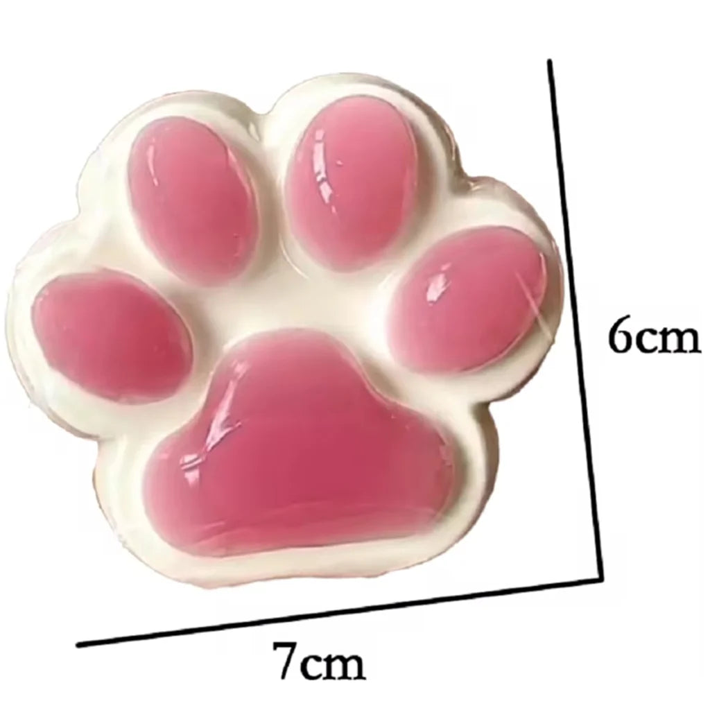 Squishy Cat Paw Stress Toy | Soft Jelly Fidget Toy for Anxiety Relief detail view