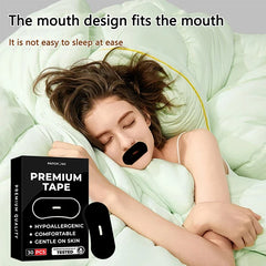 30 Pcs Anti Snoring Mouth Tape for Better Sleep | Medical Grade Nasal Strips close-up view