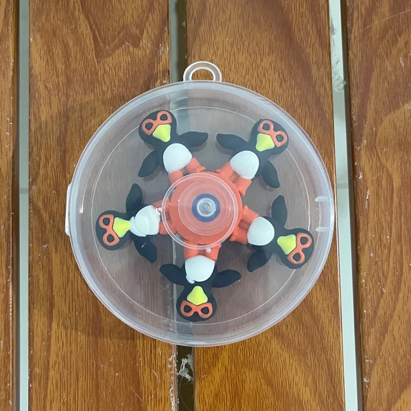Italian Brainrot Tung Tung Tung Sahur Relief Fidget Sensory Gyro Toys Stress Relief Se close-up view