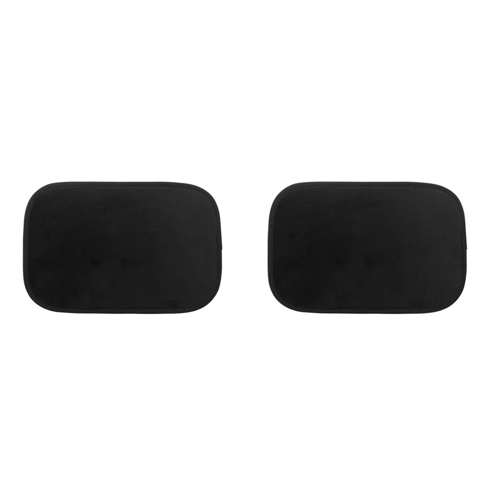 1/2pcs Car Armrest Box Pad Plush Car Center Console Protection Pad Soft And Comfortab lifestyle view