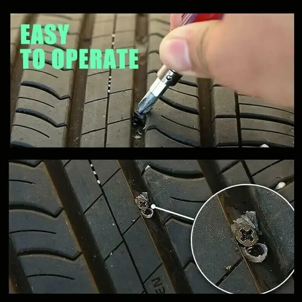 10/20/30Pcs Car Tyre Repair Rubber Nails Set Universal Cars Motorcycle Patch Nails Truck detail view