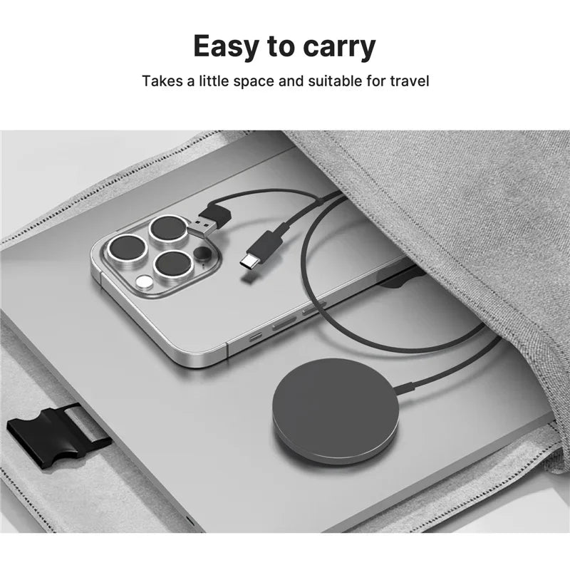 30W Magnetic Wireless Charger PD Type-C Fast Charging Pad - Onlytenbucks.com