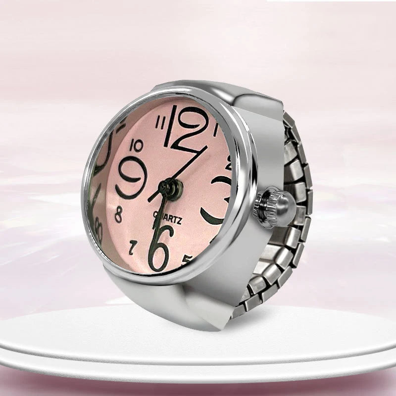 Roman Numeral Punk Gothic Finger Clock Jewelry