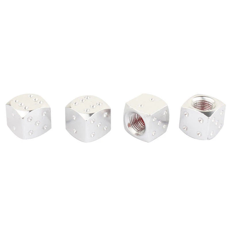 Aluminum Alloy Tire Valve Caps 4 Pcs