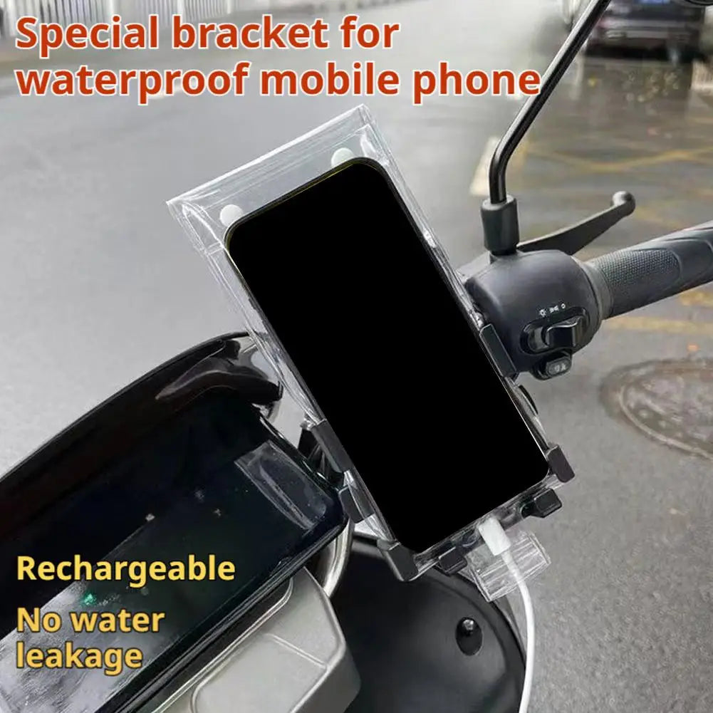 Portable Mobile phone holder waterproof bag Waterproof Phone Sealed Bag Summer Swimmin close-up view