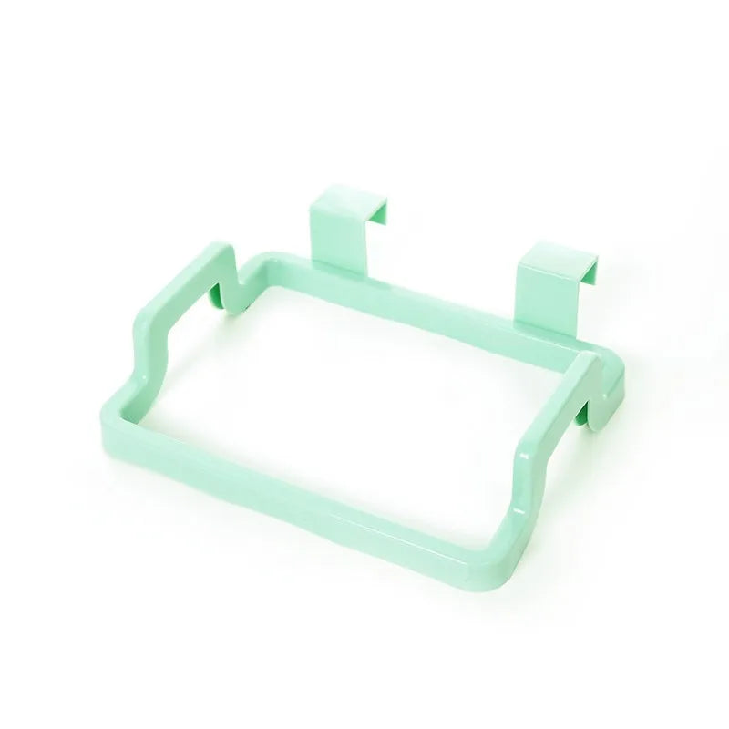 Hanging Trash Bag Rack Garbage Bag Rack Rubbish Bag Storage Rack Holder Portable Cabin close-up view