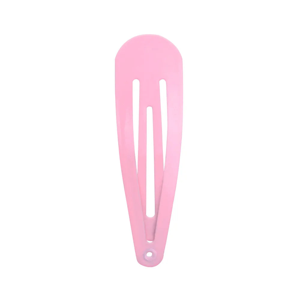 10Pcs Solid Colors BB Hairclips Girls Y2K Cute Small Barrettes Women Simple Metal Snap Clip Headdress Children Hair Accessories