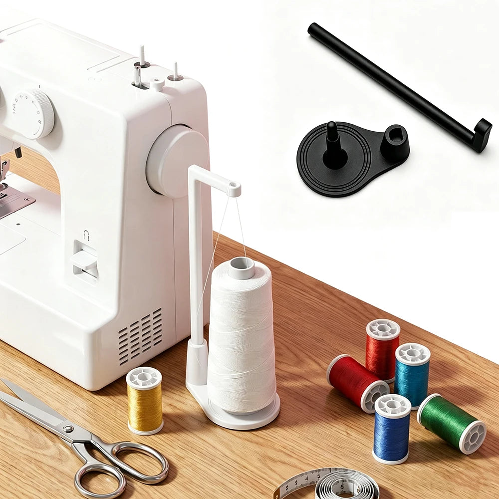 Sewing Machine Spool Holder Vertical Large Spool Holder Anti-Winding Thread Guide Universal   Handmade Sewing Accessories