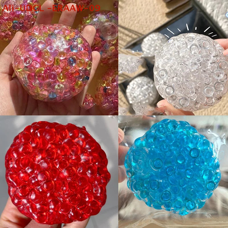 Squishy Bead Decompression Ball | Slow Rebound Stress Reliever Toy for Kids alternate view