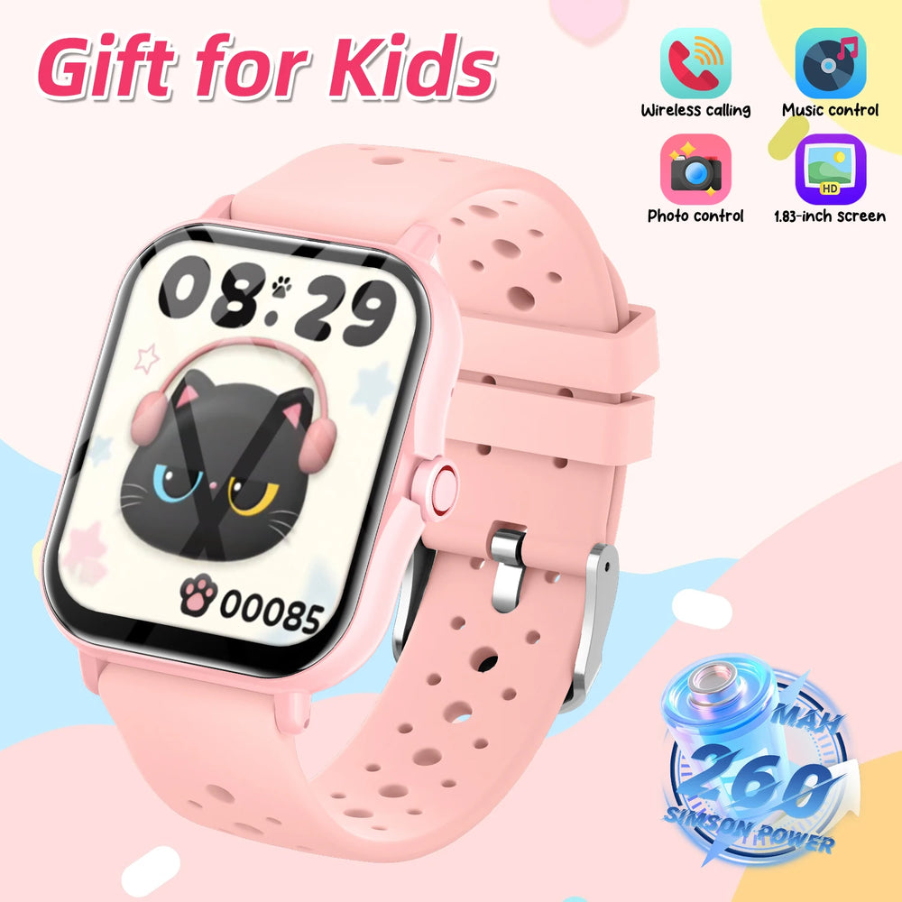 2026 Smartwatch with 1.83-Inch Screen | Bluetooth Call Fitness Tracker for Kids and Adul detail view