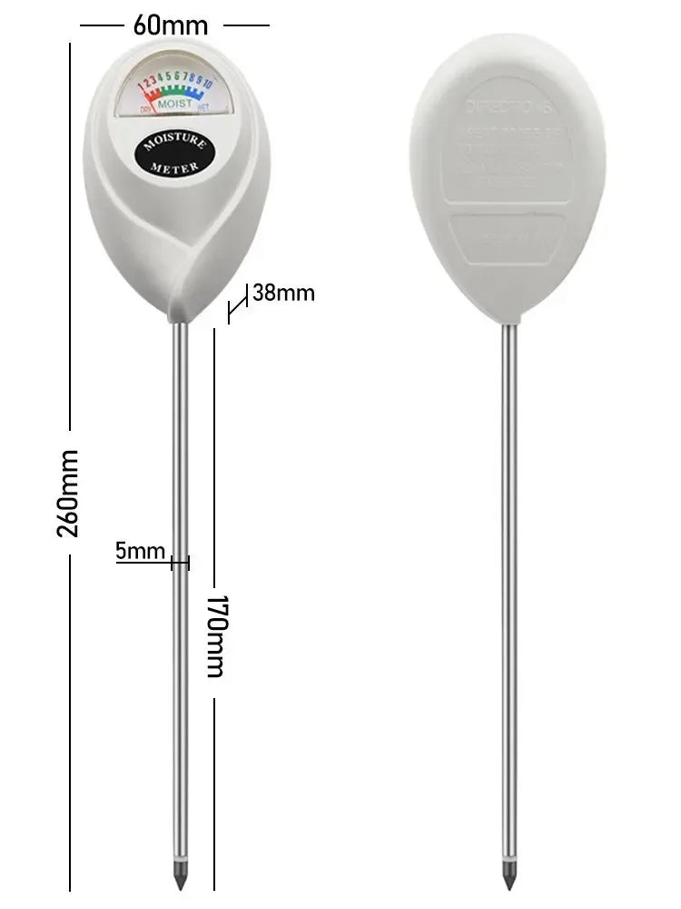 Soil Moisture Meter for Plants | No Battery Needed Gardening Tool additional angle