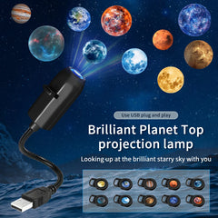 5V USB Projection Lamp Strip | Planet Halloween Christmas Theme Ceiling Decor alternate view