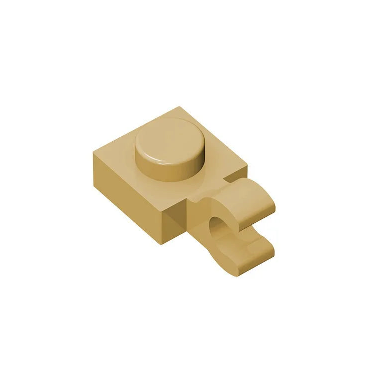 PLATE 1X1 W/HOLDER VERTICAL Building Block | Compatible with Lego 6019 61252 lifestyle view