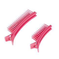 Professional Hair Grip Clamps Salon Hair Section Cutting Clips Comb Barber Dyeing Perm Hair Pins Home DIY Barrette Hair Styling