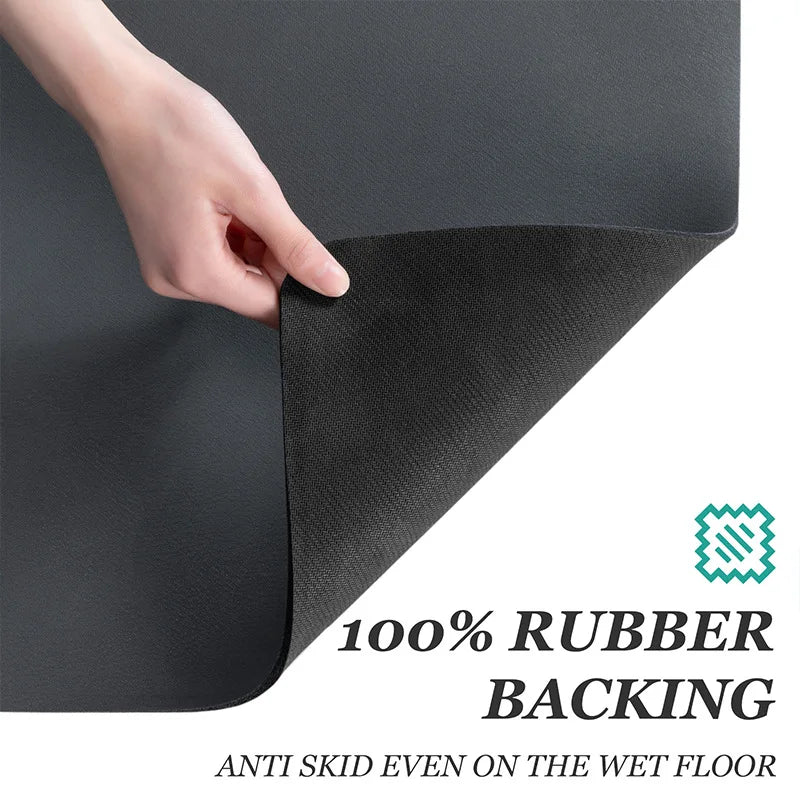 Mat Antiskid Draining Coffee Dish Drying Mat Quick Dry Bathroom Drain Pad Tableware M lifestyle view