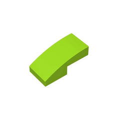 50pcs 11477 Slope Curved 2 x 1 Bricks Bulk | Modular Building Blocks for MOC close-up view