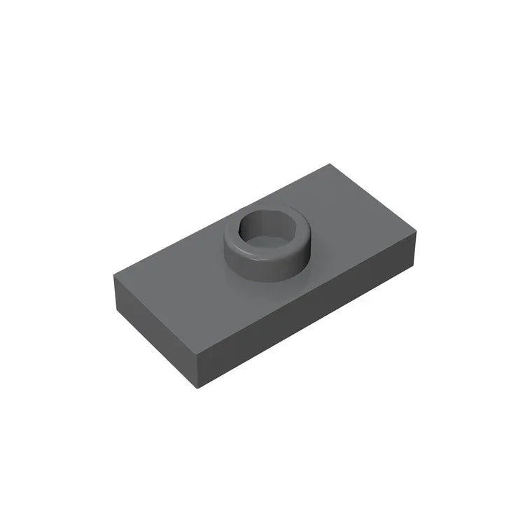 Gobricks PLATE 1X2 W. 1 KNOB | Modified Building Block Compatible with Lego 15573 lifestyle view