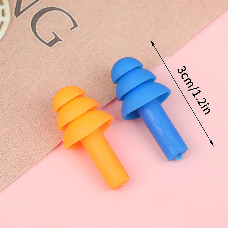 10 Pairs Silicone Anti-Noise Earplugs for Sleep Work Travel | Noise-Canceling Heari additional angle