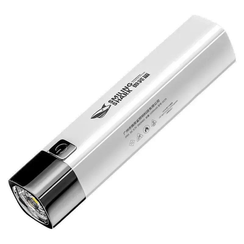 ESMARTER Super Bright LED Flashlight | USB Rechargeable 450 Lumen Torch for Camping detail view