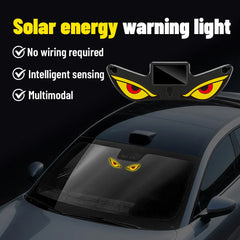 Monster Eye Antenna Flash Light | Solar Car Decoration Demon Light alternate view