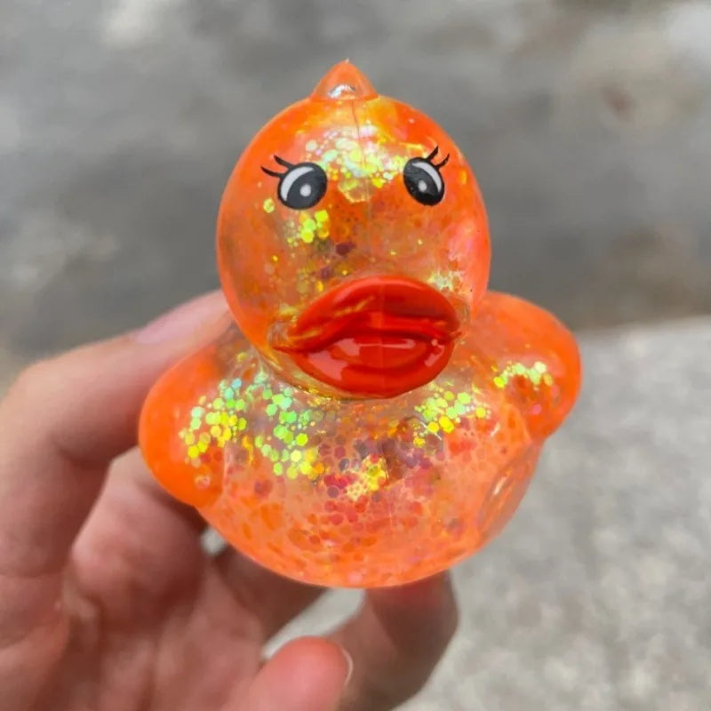 Squishy Maltose Aurora Duck Squeeze Toy | Soft Cute Animal Stress Relief Toy additional angle