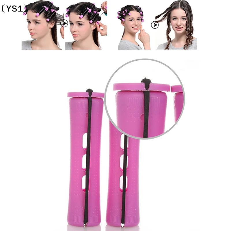 〔YS1〕12pcs Hair Perm Rods Short Cold Wave Rods Hair Curler No Heat Perming Rods Hair Cur detail view