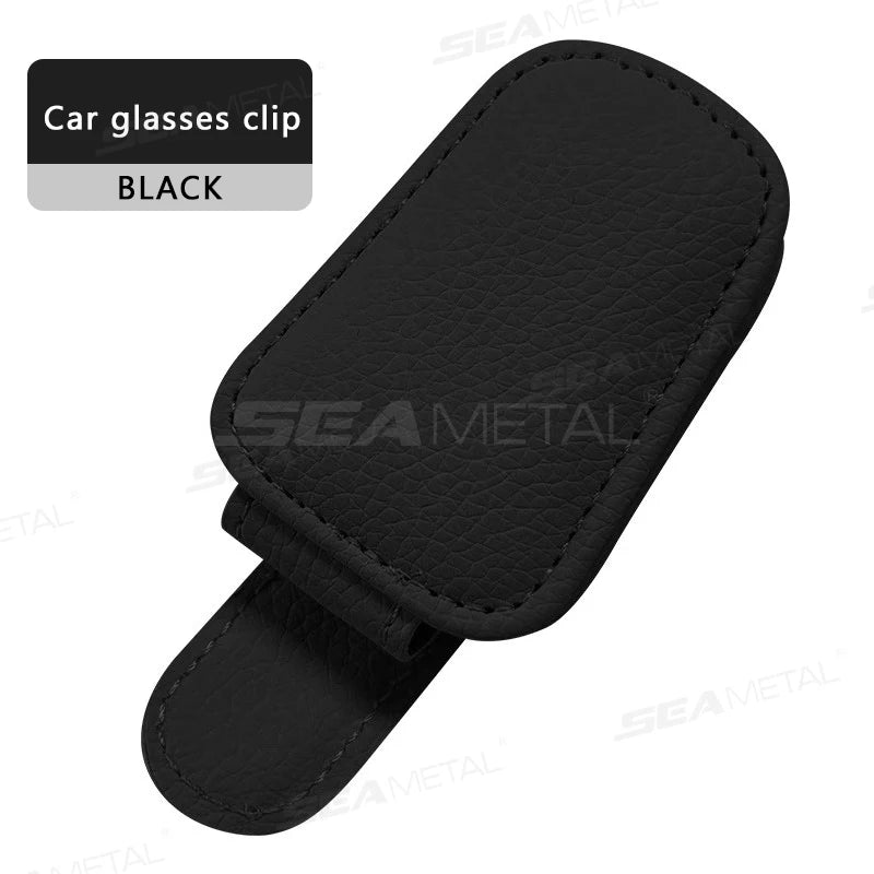 BLALION Car Sun Visor Clip Glasses Cards Case